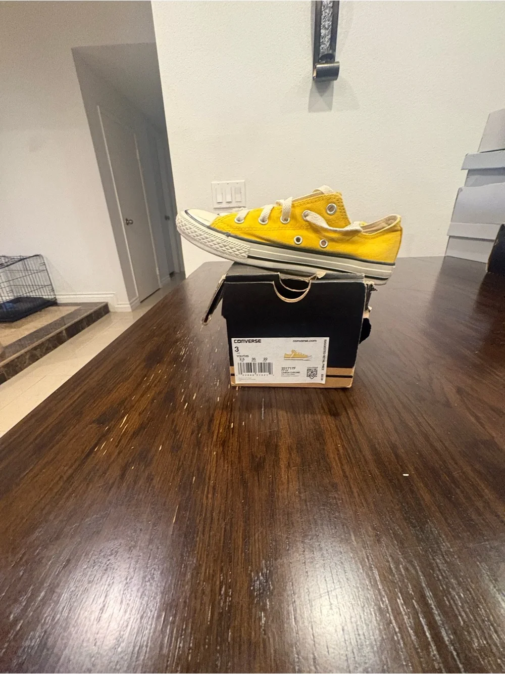 Converse bright yellow